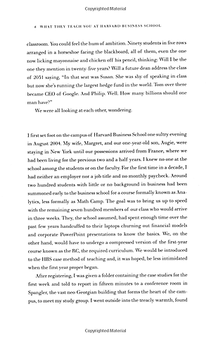 What They Teach You at Harvard Business School: My Two Years Inside the Cauldron of Capitalism