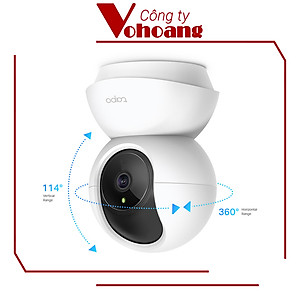 Camera Wi-Fi TP-Link Tapo C200 1080P (2MP) An Ninh Gia Đình Có Thể Điều Chỉnh Hướng - Hàng Chính Hãng
