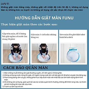 Màn chụp, mùng chụp đỉnh vuông Không chân viền cao cấp Một Cửa - Hàng chính hãng