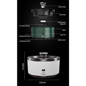 Youpin Gạt Tàn Thuốc Lọc Không Khí Thông Minh Tiện Lợi