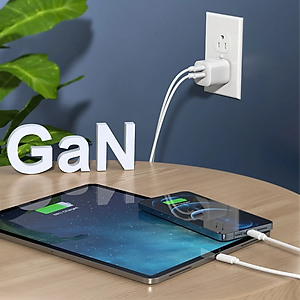 Adapter Củ Sạc 33W PPS/ PD 30W / QC 3.0 1 Cổng Type C 1 Cổng USB Nhỏ Gọn CHOETECH PD5006 Sạc Nhanh iPhone, iPad, Samsung - Hàng Chính Hãng