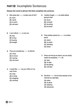 Developing Skills For The Toeic Test