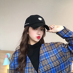 mũ lưỡi trai hoa cúc nhiều màu sắc đẹp