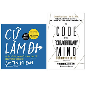 Combo Sách Phát Triển Tư Duy Sáng Tạo : Cứ Làm Đi! + The Code Of The Extraordinary Mind - Giải Mã Siêu Trí Tuệ