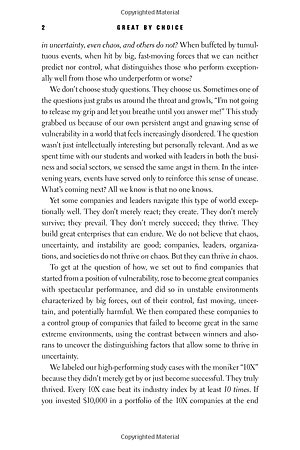 Sách Great by Choice: Uncertainty, Chaos, and Luck-Why Some Thrive Despite Them All