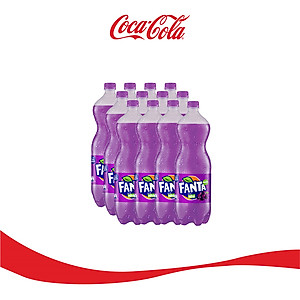 Lốc 6 Chai Nước Giải Khát Có Gas Fanta Nho 1.5L x 6