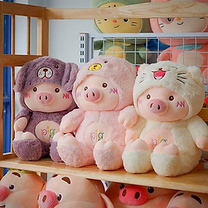 Gấu Bông Heo Cute Xịn Giá Rẻ Cute Dễ Thương Áo Bông Cao Cấp Size 30 - 70
