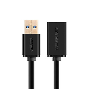 Cáp nối USB 1 đầu đực, 1 đầu cái 3.0, mạ vàng Ugreen - Hàng chính hãng