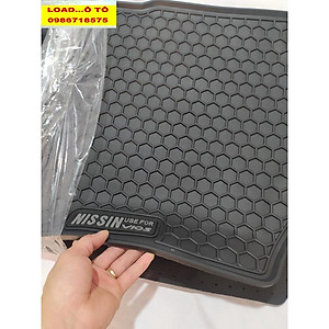 Thảm Lót Sàn Cao Su Đúc Xe Toyota Vios 2022-2019 Mẫu Tổ Ong Cao Cấp, Không Mùi