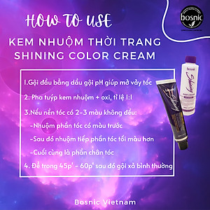 Thuốc Nhuộm Màu Thời Trang BOSNIC 150ML