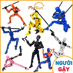 Đồ chơi mô hình người có khớp giá rẻ cử động nhân vật người nộm tập võ MySun