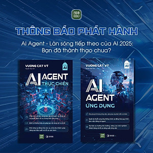 Combo 2 cuốn: AI Agent Thực Chiến + AI Agent Ứng Dụng