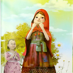 Sách Ngày Xửa Ngày Xưa - Cô Bé Quàng Khăn Đỏ (Tái Bản)