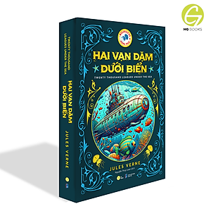 Hai vạn dặm dưới biển - Sách song ngữ kinh điển, có note từ vựng, tặng kèm file nghe - HG Books
