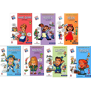 Combo 7 cuốn Danh Nhân Thế Giới ( Sách Thiếu Nhi / Tự Truyện Các Vĩ Nhân Thiên Tài Thay Đổi Cuộc Sống ) + Tặng Poster An Toàn cho Con Yêu