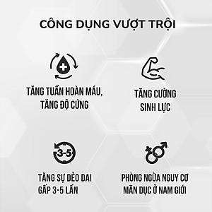 Viên uống phục hồi và tăng cường sức khỏe sinh lý nam giới Powergra (Super Gold Magic) - Vỉ dùng thử 3 viên
