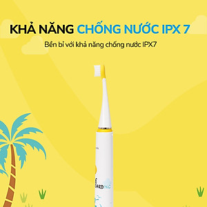 Bàn chải đánh răng điện cho bé LocknLock ENR226WHT-5V, 1.5W - Màu trắng