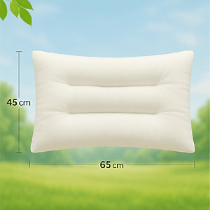 Ruột gối định hình  thư giãn cổ, massage cổ, chống ngáy 45x65 cm