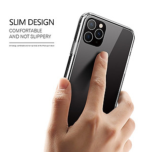 Ốp lưng silicon chống sốc cho iPhone 11 (6.1 inch) hiệu Likgus Crashproof (siêu mỏng, chống chịu mọi va đập, chống ố vàng) - Hàng nhập khẩu