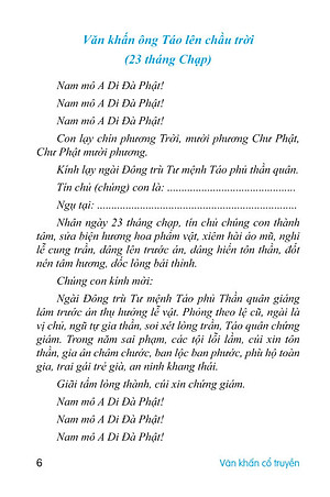 Văn Khấn Cổ Truyền