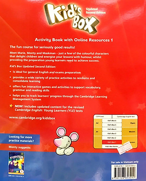 Kid's Box 2nd ed Activity Book with Online Resources Level 1