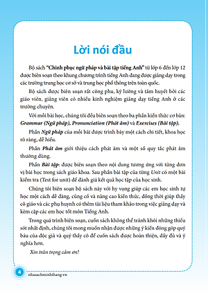 The Langmaster - Chinh Phục Ngữ Pháp Và Bài Tập Tiếng Anh Lớp 9 - Tập 2 (Tái Bản 2021)