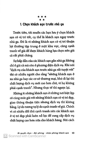 Sách Bí Quyết Sử Dụng Khách Sạn Sành Điệu
