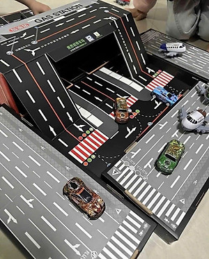 Bộ Đồ Chơi Xe Ô Tô Container 48 Chiếc Mini – Quà Sinh Nhật Bé Trai – Đồ Chơi Mô Hình Xe Hơi Kèm Hộp Đựng - HÀNG CHÍNH HÃNG MINIIN