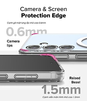 Ốp lưng dành cho Samsung Galaxy S24 FE RINGKE Fusion Magnetic - Hàng Chính Hãng