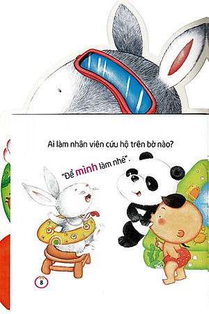 Sách Khơi Dậy Tiềm Năng Của Bé - Cùng Bơi Nhé!