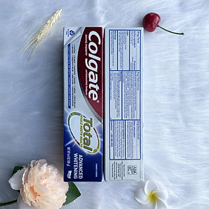 Kem Đánh Răng Colgate Total SF Advanced Whitening Toothpaste 181g Hàng Nhập Mỹ