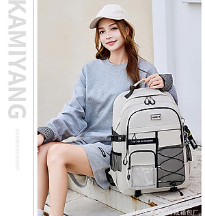 Balo thời trang phong cách Hàn Quốc dày dặn chống thấm nước dùng cho đi học, đi chơi - BEE GEE – BLTT9151