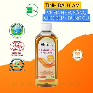 Tinh dầu cam hữu cơ vệ sinh đa năng 500ml - Almawin