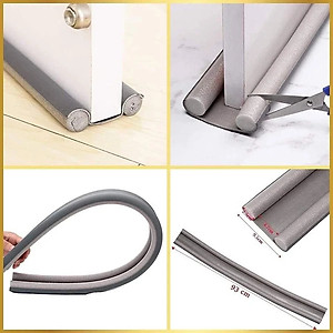 Thanh Chặn Khe Cửa 95cm Đa Năng,Chặn Đáy Khe Cửa, Ngăn Côn Trùng, Chắn Gió Mùa, Ngừa Bụi Bẩn, Giảm Ồn - Hàng chính hãng (Giao màu ngẫu nhiên)