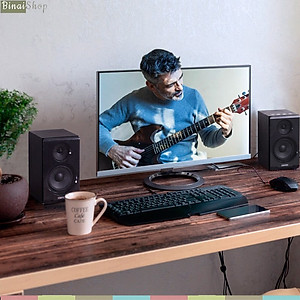 Edifier R33BT - Loa Bookself 2.0, Kết Nối Bluetooth 5.0, Công Suất 10W, Tương Thích Nhiều Thiết Bị- Hàng chính hãng