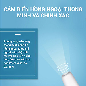 Nhiệt kế điện tử hồng ngoại đo trán Sinocare F1D1 - Thương hiệu Đức