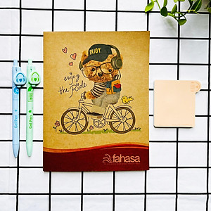 Combo 5 Tập Học Sinh 100 Trang ĐL 100g/m2 - FAHASA - Cute Bears (Mẫu Màu Giao Ngẫu Nhiên)