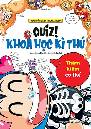 Sách - Quiz! Khoa Học Kì Thú - Thám Hiểm Cơ Thể