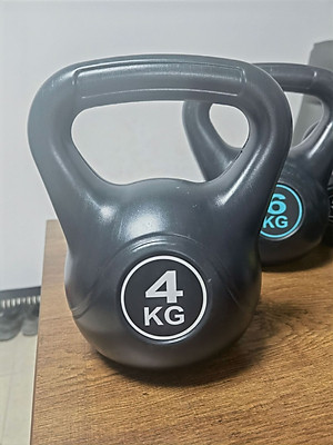 Tạ Ấm 4kg , Tạ Bình Vôi Bê Tông Bọc Nhựa PE Cao Cấp Luyện Tập Thể Dục Thể Hình Tại Nhà Với Tạ Bình Vôi Để Có Vóc Dáng Như Ý