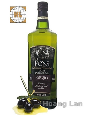 Dầu Olive Pomace PONS 1L - Tây Ban Nha (chai nhựa-chuyên dùng cho nấu nướng)