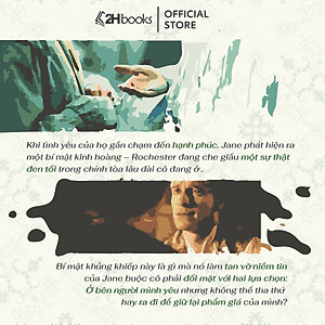 Sách Jane Eyre bìa cứng, tặng kèm bookmark Volnyy, tiểu thuyết văn học kinh điển Charlotte Bronte