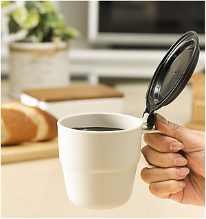 Cốc súp uống nước có nắp Inomata - Nội địa Nhật Bản