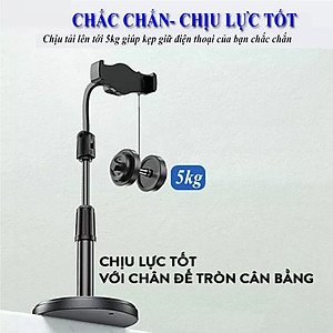 [MALL] giá đỡ điện thoại, chân đế để bàn dùng livestream, quay video, ghi hình xoay 360 độ - Hàng Chính hãng DODODIOS