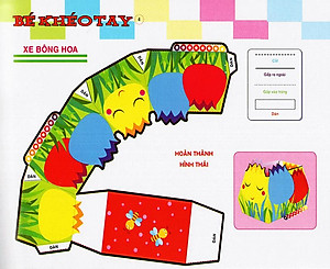 Sách Cắt Và Dán Hình 3D - Bé Khéo Tay - Khu Hứng Thú
