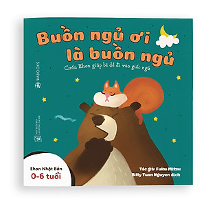 Sách Ehon - Combo 3 cuốn Buồn ngủ ơi là buồn ngủ - Dành cho trẻ từ 0 - 4 tuổi