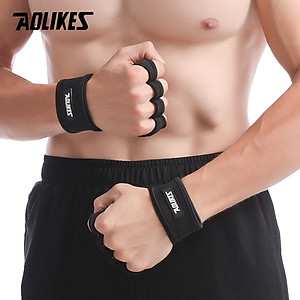 Găng tay nâng tạ tập gym AOLIKES A-117 Weight Lifting Glove