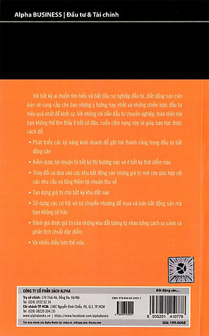 Sách Bất Động Sản Căn Bản (Tái Bản 2018)