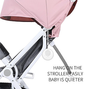 Máy tạo tiếng ồn trắng giúp ru bé ngủ ngon âm thanh nhẹ nhàng có hẹn giờ