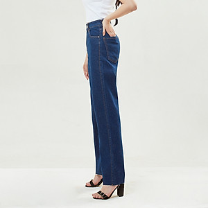 Quần Jean Ống Rộng Indigo Aaa Jeans