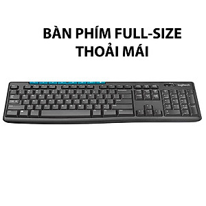 Combo chuột phím không dây Logitech MK275 - Hàng chính hãng